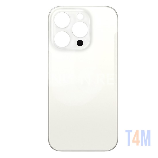 Tampa Traseira Apple iPhone 15 Pro Titânio Branco